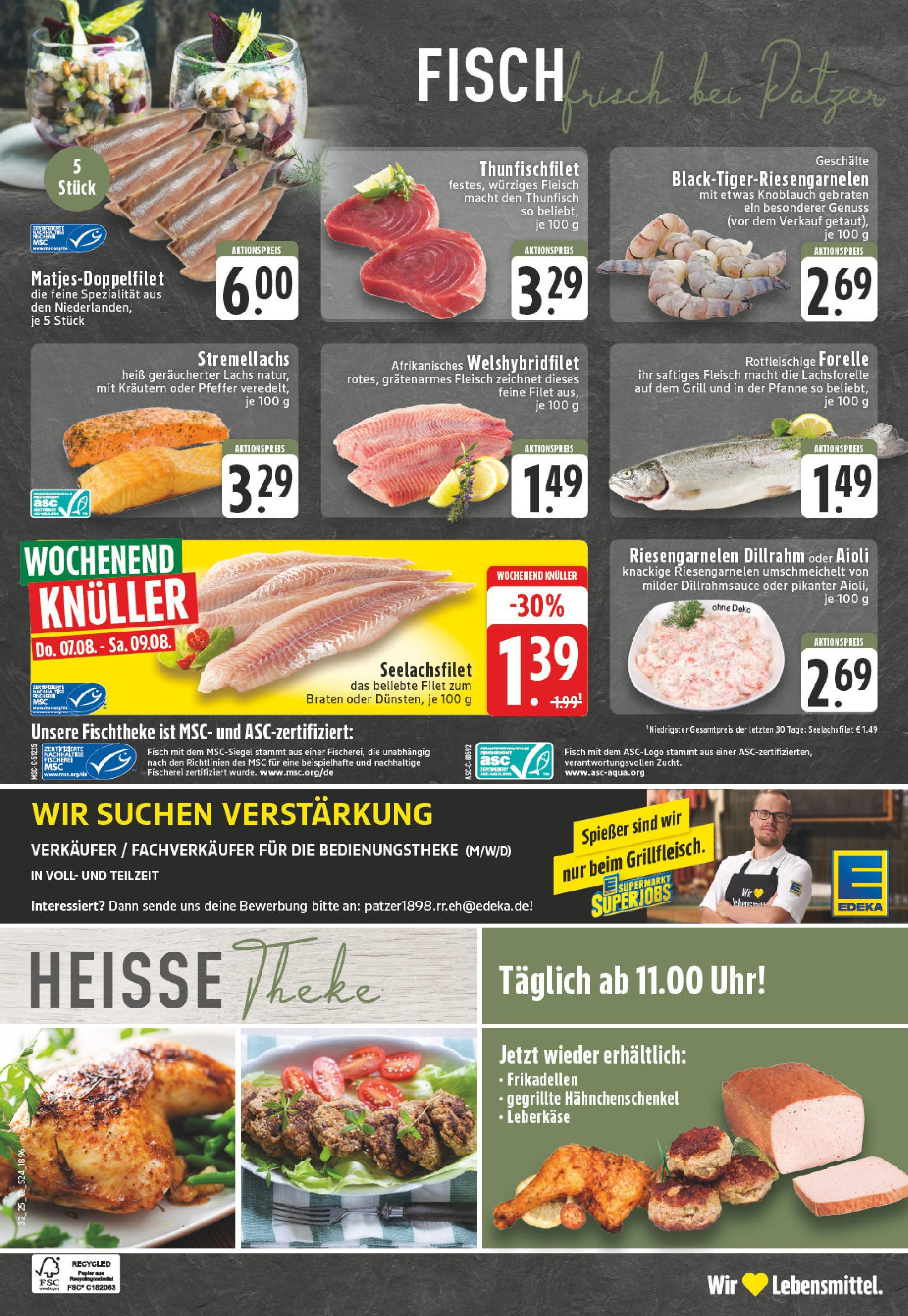 Edeka prospekt Lünen	 (ab 03.08.2025) » Angebote Online | Seite: 24 | Produkte: Thunfisch, Knoblauch, Fleisch, Uhr