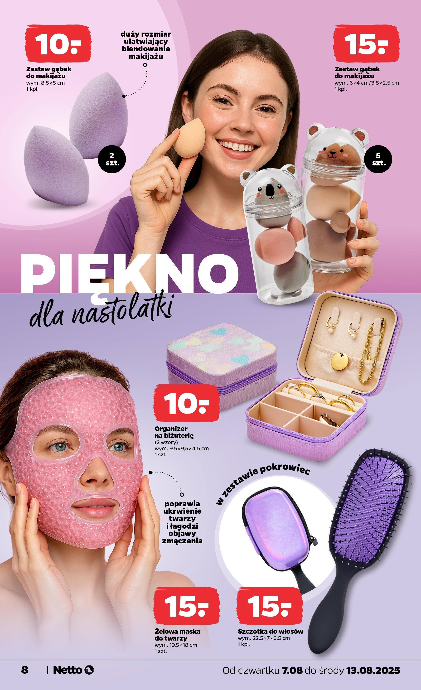 Netto gazetka - Spożywcza od 07.08.2025 | Promocje | Strona: 26 | Produkty: Szczotka, Maska Netto gazetka - Spożywcza od 07.08.2025 - Aktualne promocje | Strona: 26 | Produkty: Szczotka, Maska