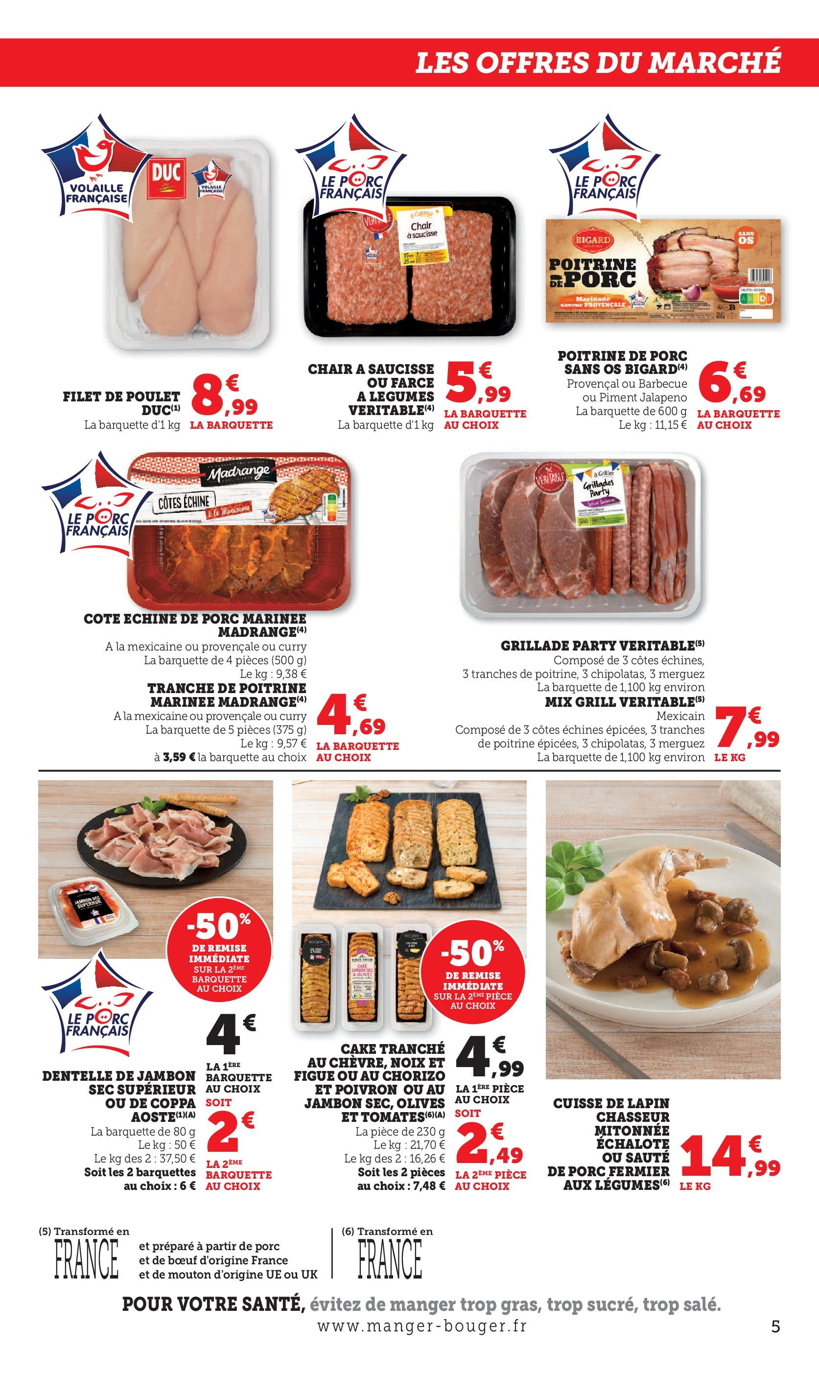 Hyper U - Le marché à prix bas! à partir du 04/08/2025 - promo en ligne | Page: 5 | Produits: Barbecue, Curry, Piment, Saucisse