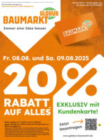 Globus Baumarkt Globus Baumarkt: Wochenangebote - bis 09.08.2025