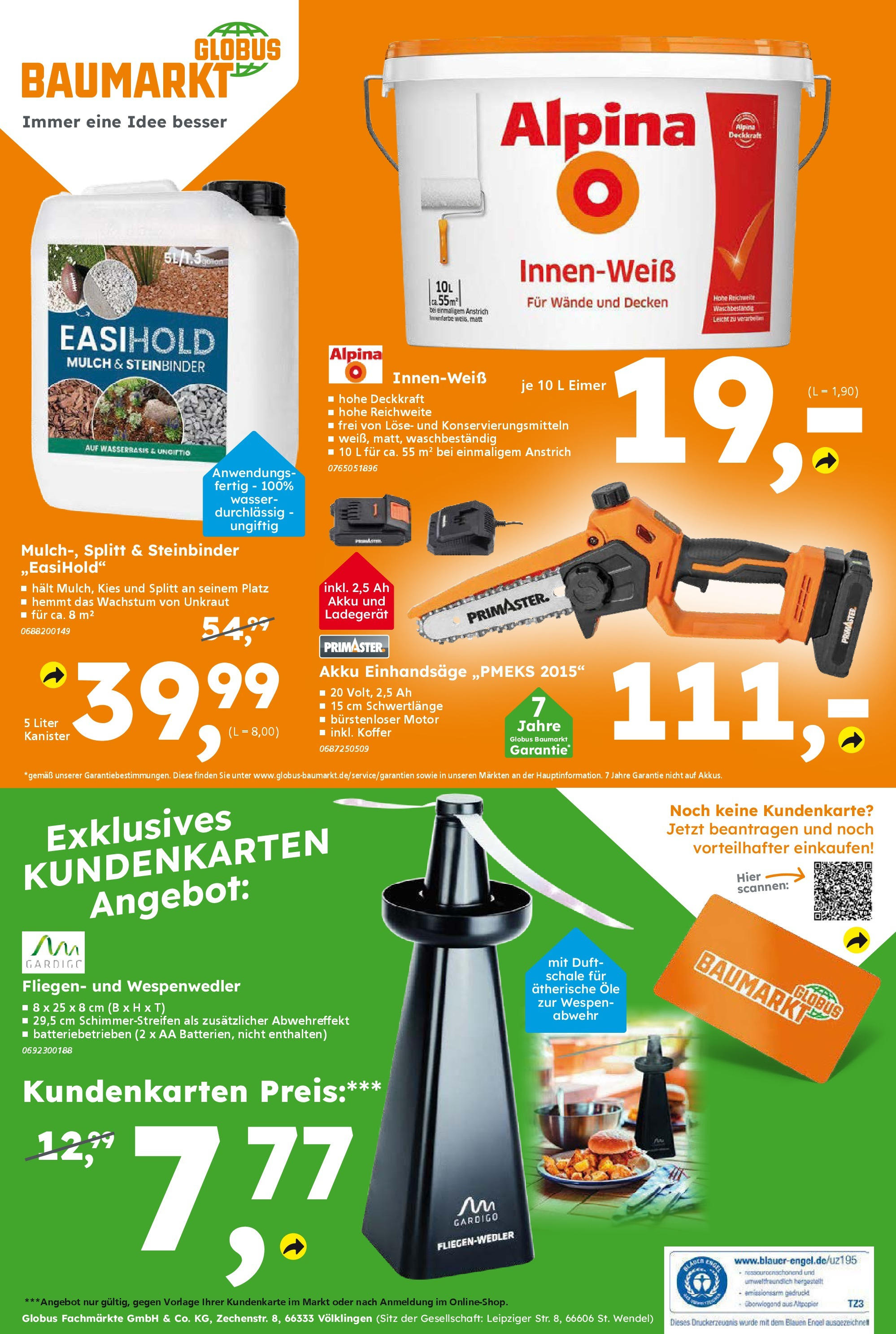 Globus Baumarkt prospekt Dresden (ab 03.08.2025) zum Blättern | Seite: 16 | Produkte: Duft, Wasser, Koffer, Ladegerät Globus Baumarkt prospekt Dresden (ab 03.08.2025) zum Blättern | Seite: 16 | Produkte: Duft, Wasser, Koffer, Ladegerät
