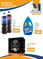 Moderna Cash PROMOZIONE DAL 31 LUGLIO AL 13 AGOSTO 2025 - al 13.08.2025