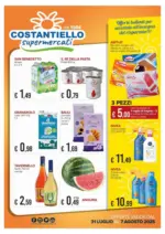 Costantiello supermercati Offerte bollenti per un'estate all'insegna del risparmіо!!! - al 07.08.2025