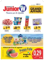 Junior W Grandi affari - al 13.08.2025