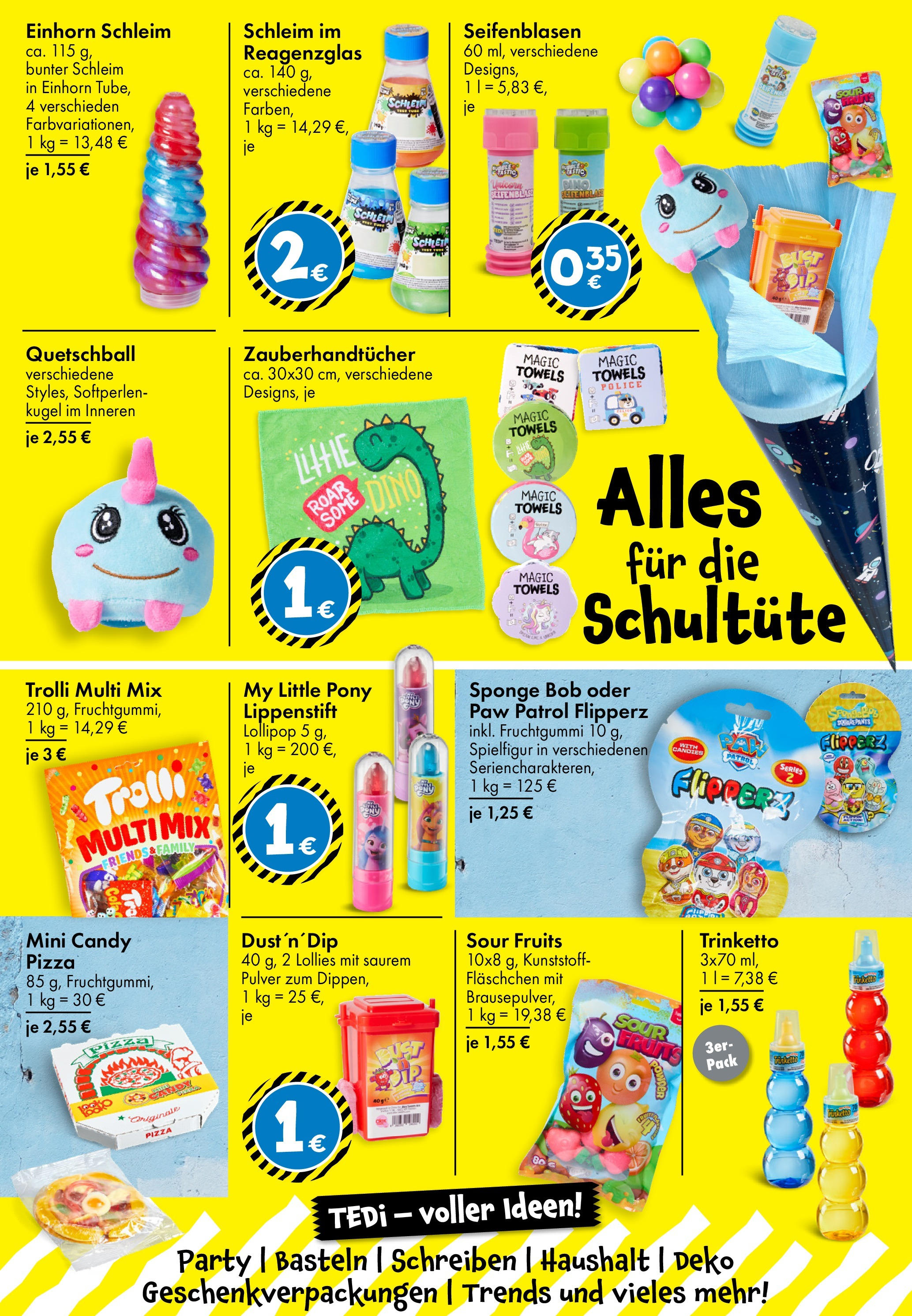 TEDi Prospekt Back to school (ab 01.08.2025) zum Blättern | Seite: 5 | Produkte: Lippenstift, Pizza TEDi Prospekt Back to school (ab 01.08.2025) zum Blättern | Seite: 5 | Produkte: Lippenstift, Pizza
