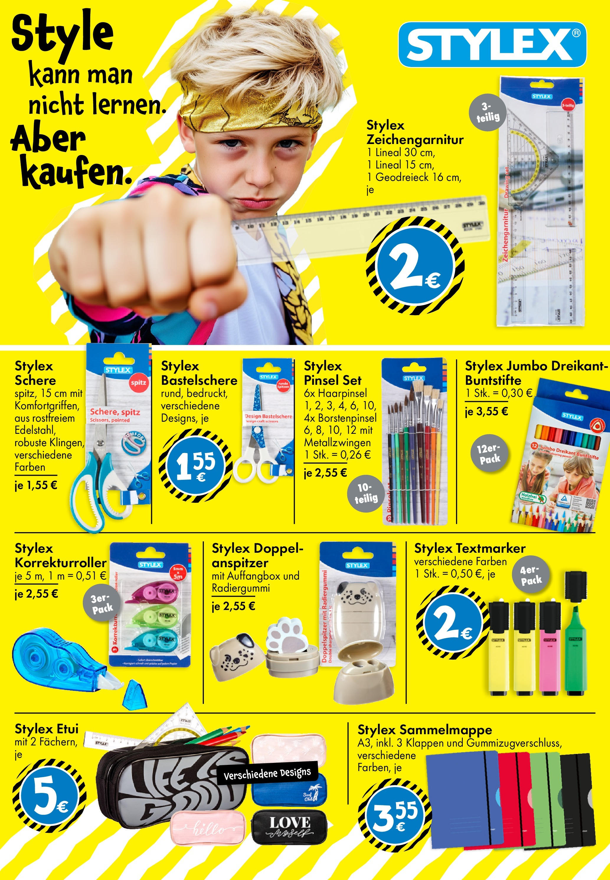 TEDi Prospekt Back to school (ab 01.08.2025) zum Blättern | Seite: 14 | Produkte: Pinsel, Anspitzer TEDi Prospekt Back to school (ab 01.08.2025) zum Blättern | Seite: 14 | Produkte: Pinsel, Anspitzer