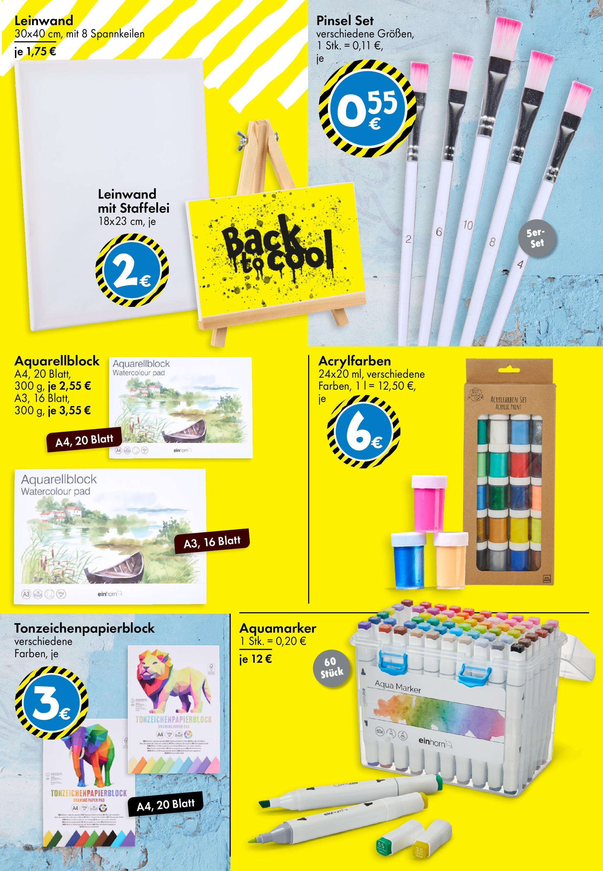 TEDi Prospekt Back to school (ab 01.08.2025) zum Blättern | Seite: 18 | Produkte: Pinsel TEDi Prospekt Back to school (ab 01.08.2025) zum Blättern | Seite: 18 | Produkte: Pinsel