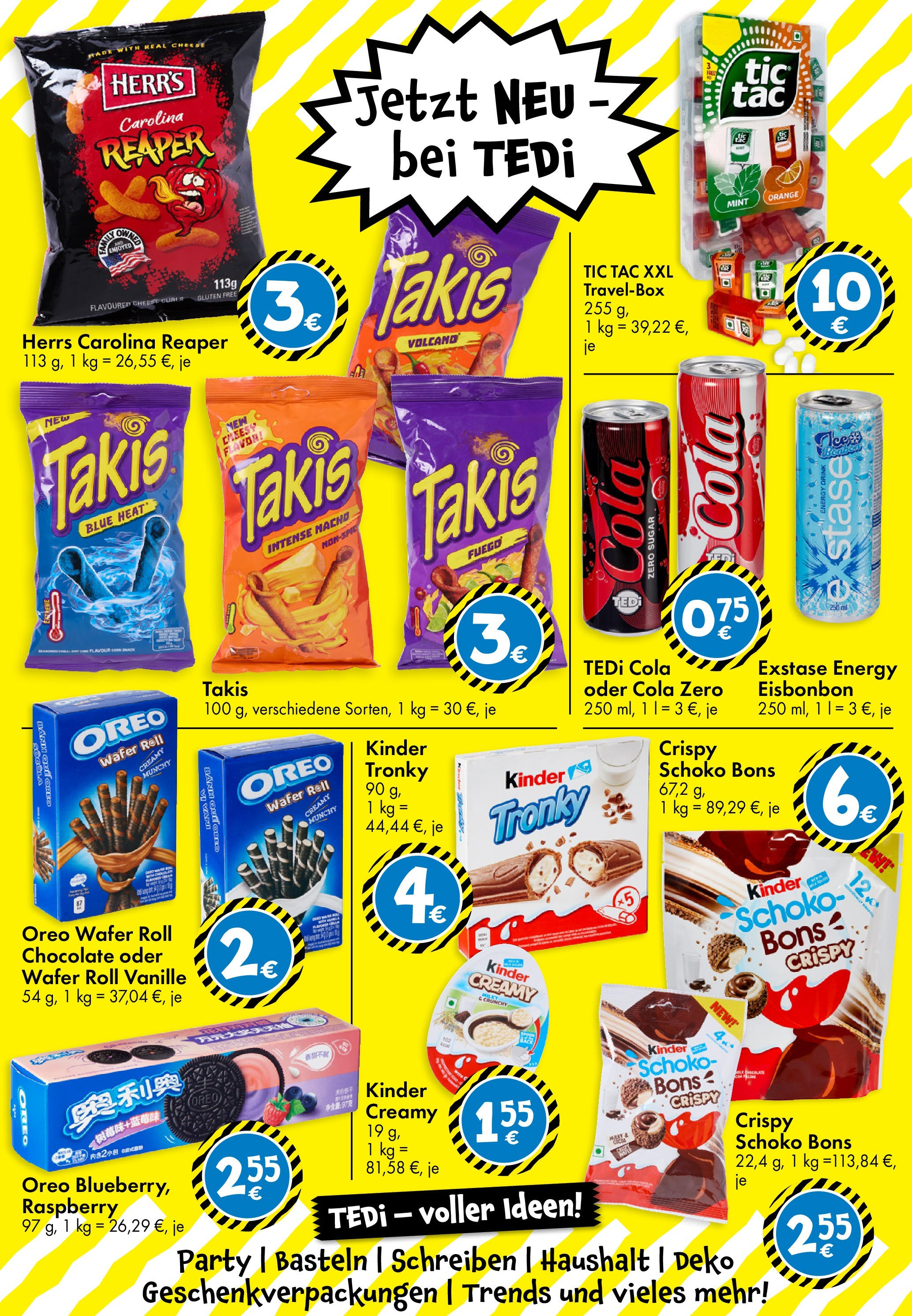TEDi Prospekt Back to school (ab 01.08.2025) zum Blättern | Seite: 24 | Produkte: Cola, Energy TEDi Prospekt Back to school (ab 01.08.2025) zum Blättern | Seite: 24 | Produkte: Cola, Energy