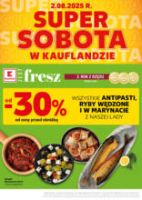 Kaufland Super Sobota ważne 02.08