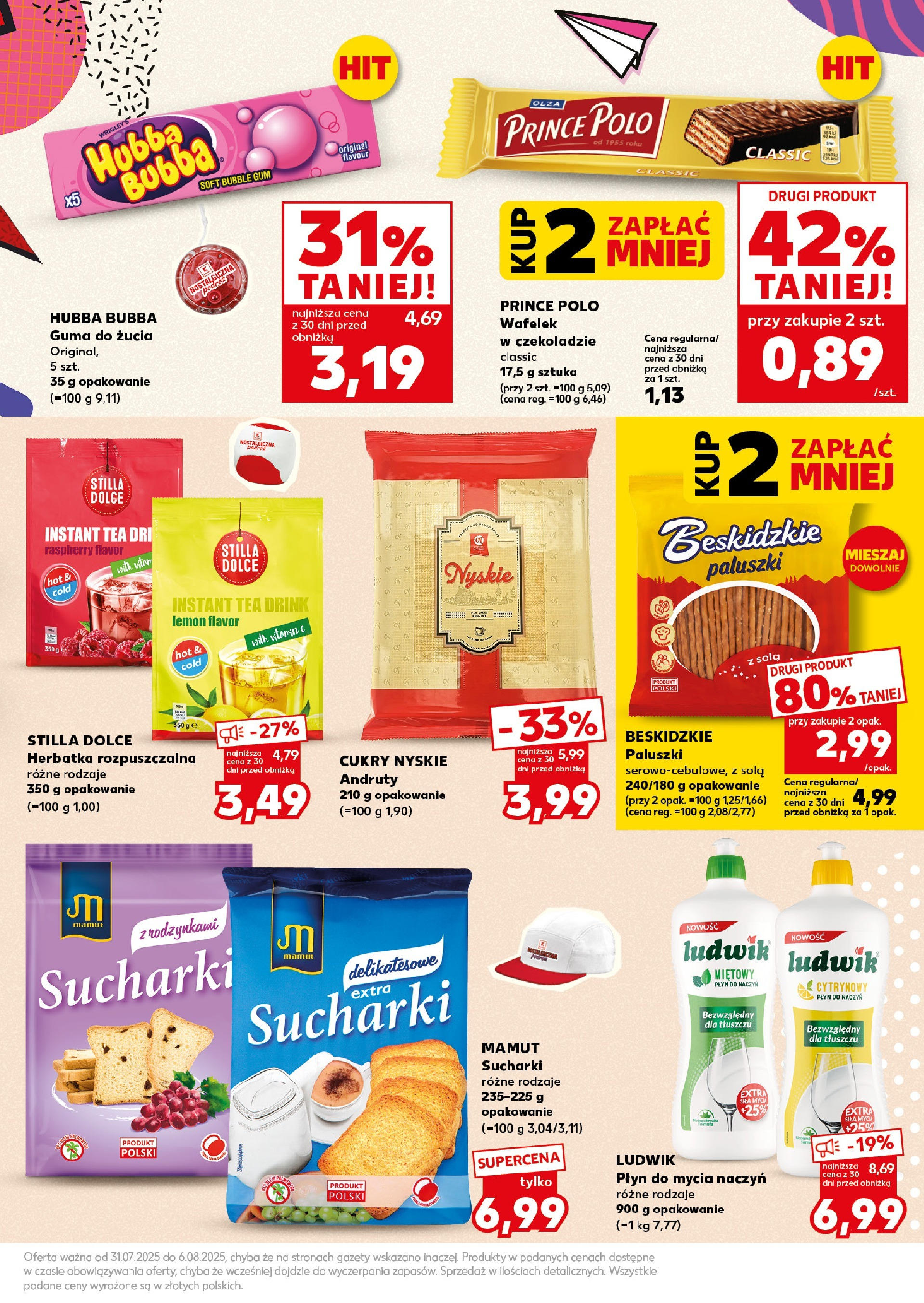 Kaufland gazetka - Super Sobota (02.08.2025) - od jutra | Strona: 11 | Produkty: Paluszki, Guma do żucia, Płyn do mycia naczyń Kaufland gazetka - Super Sobota od 02.08.2025 - od jutra PDF | Strona: 11 | Produkty: Paluszki, Guma do żucia, Płyn do mycia naczyń