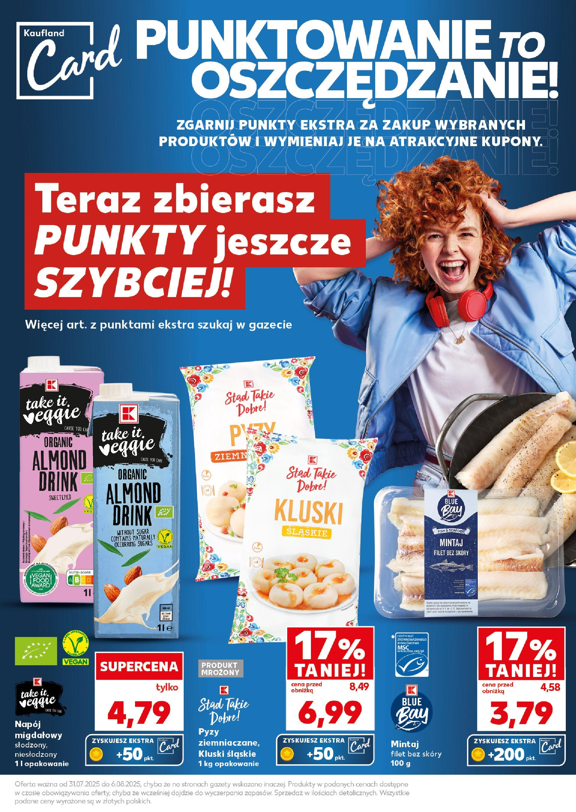 Kaufland gazetka - Super Sobota (02.08.2025) - od jutra | Strona: 13 | Produkty: Kluski śląskie, Mintaj, Napój migdałowy Kaufland gazetka - Super Sobota od 02.08.2025 - od jutra PDF | Strona: 13 | Produkty: Kluski śląskie, Mintaj, Napój migdałowy