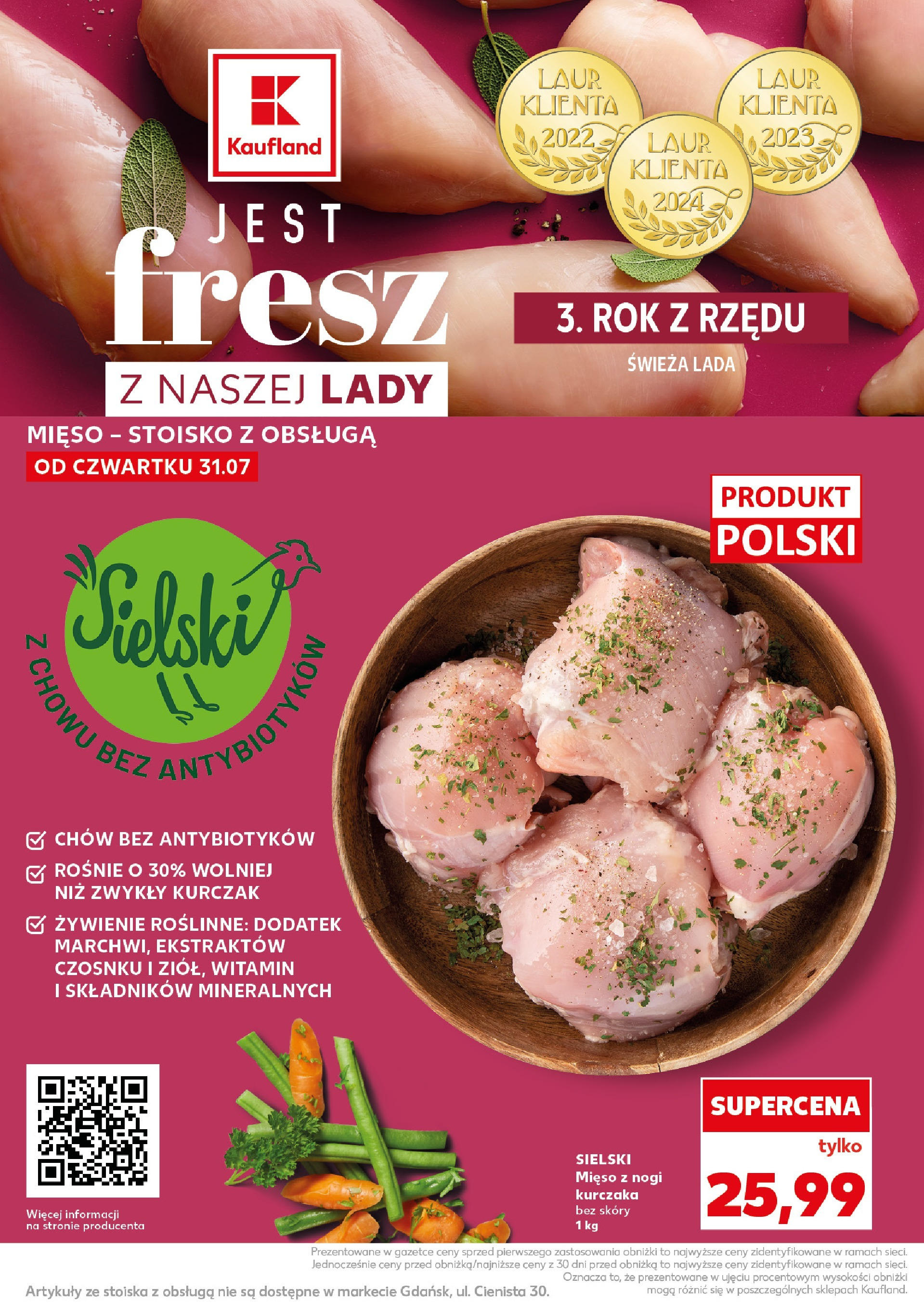 Kaufland gazetka - Super Sobota (02.08.2025) - od jutra | Strona: 18 | Produkty: Kurczak, Mięso Kaufland gazetka - Super Sobota od 02.08.2025 - od jutra PDF | Strona: 18 | Produkty: Kurczak, Mięso