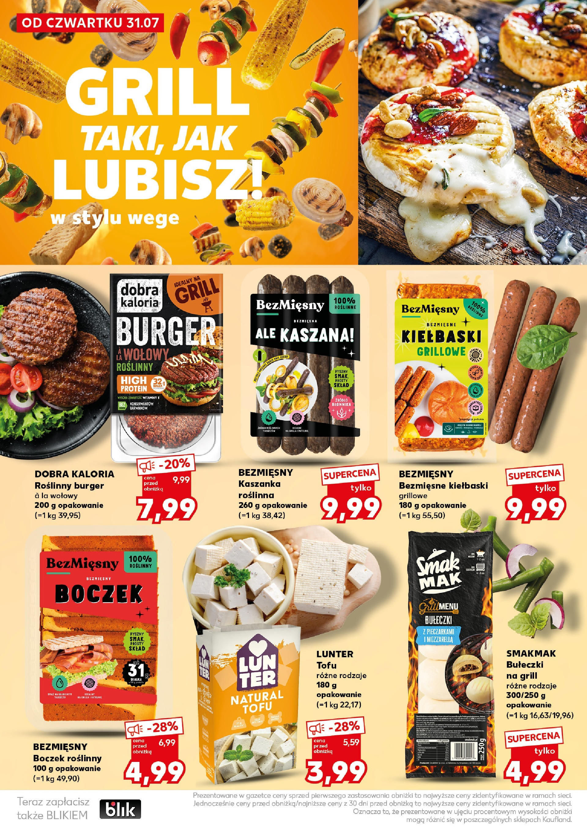 Kaufland gazetka - Super Sobota (02.08.2025) - od jutra | Strona: 24 | Produkty: Kaszanka, Boczek, Tofu, Mozzarella Kaufland gazetka - Super Sobota od 02.08.2025 - od jutra PDF | Strona: 24 | Produkty: Kaszanka, Boczek, Tofu, Mozzarella