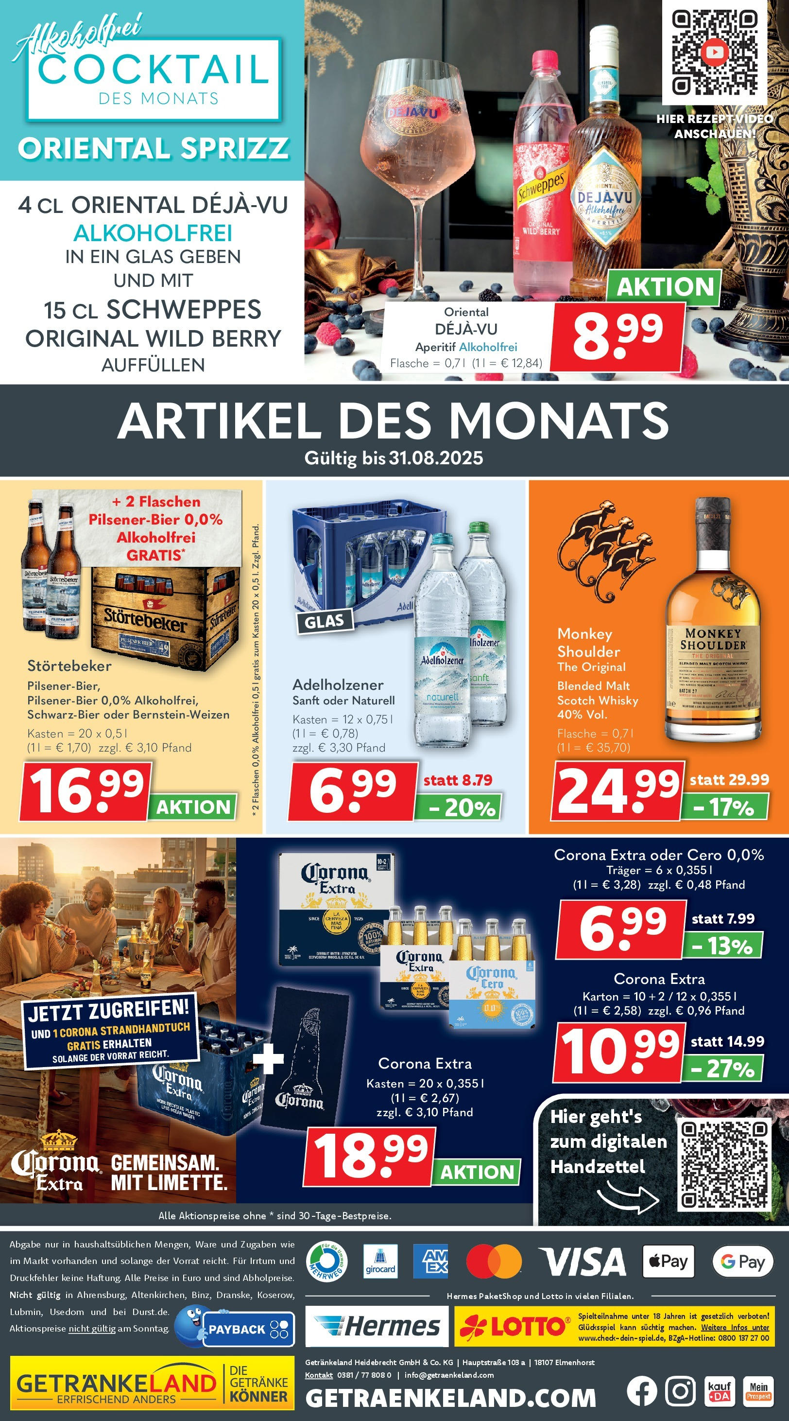 Getränkeland - Getränkeland: Getränkeangebote (ab 03.08.2025) zum Blättern | Seite: 10 | Produkte: Whisky, Bier, Adelholzener, Schweppes Getränkeland - Getränkeland: Getränkeangebote (ab 03.08.2025) zum Blättern | Seite: 10 | Produkte: Whisky, Bier, Adelholzener, Schweppes