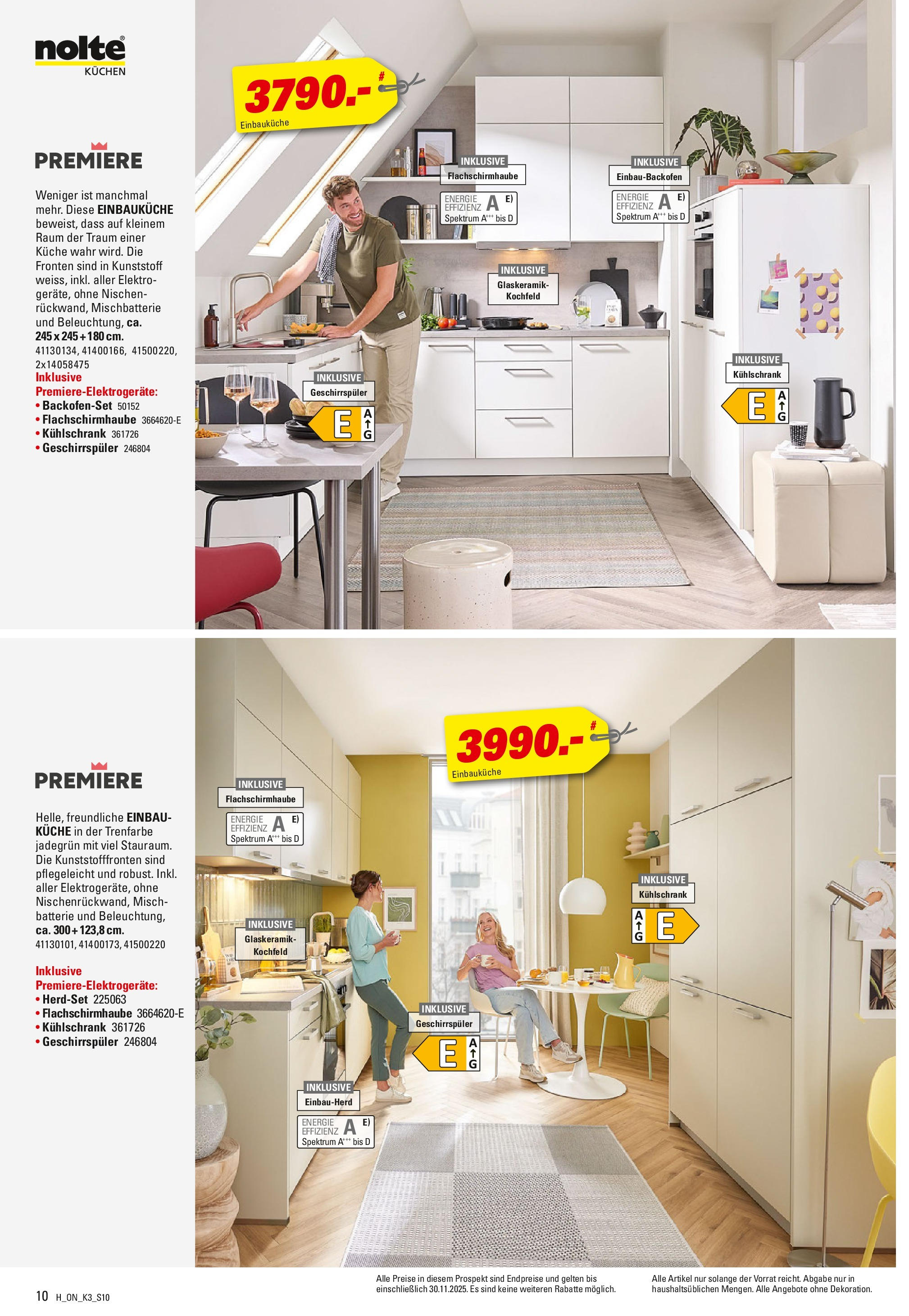 Höffner - Küchen Power (ab 01.08.2025) zum Blättern | Seite: 10 | Produkte: Geschirrspüler, Einbauküche, Kochfeld, Kuchen Höffner - Küchen Power (ab 01.08.2025) zum Blättern | Seite: 10 | Produkte: Geschirrspüler, Einbauküche, Kochfeld, Kuchen