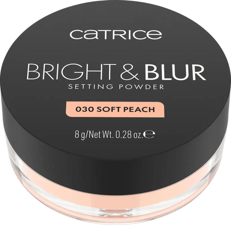 CATRICE Puder Bright & Blur Setting 030 Soft Peach