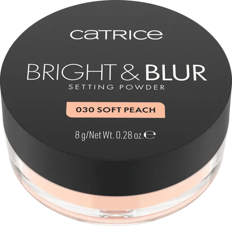 CATRICE Puder Bright & Blur Setting 030 Soft Peach