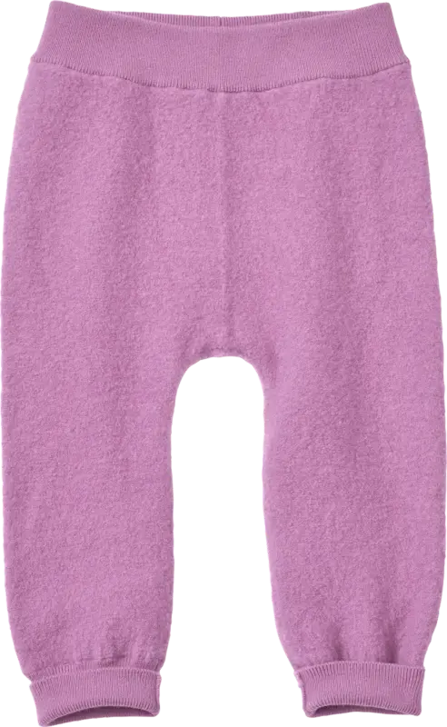 ALANA Hose aus Merinowolle & mit Mitwachsfunktion, lila, Gr. 74/80