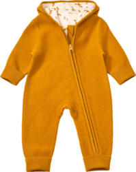 ALANA Overall aus Wolle mit Mitwachsfunktion & Fuchs-Muster, braun, Gr. 74/80