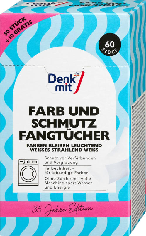 Denkmit Farb- und Schmutzfangtücher (50+10 Gratis)