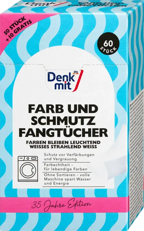 Denkmit Farb- und Schmutzfangtücher (50+10 Gratis)