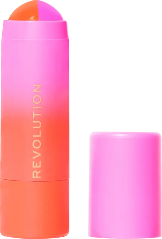 REVOLUTION Blush Stick Sunset Pink & Orange