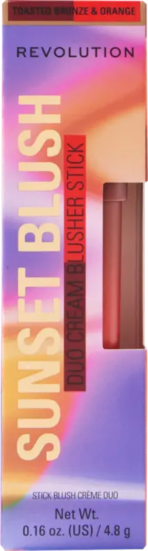 REVOLUTION Blush Stick Toasted Bronze & Orange