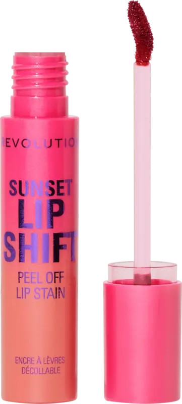 REVOLUTION Lippenstift Sunset Shift Peel Off Lip Stain Flushed Pink