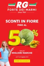 RG Supermarket Sconti in fiore - al 08.08.2025