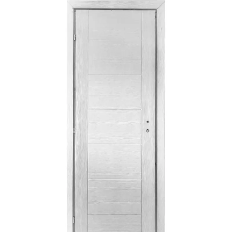 ГРУНДИРАНА ВРАТА С КАСА MODULATO ТРОЯ 90X200Х7 СМ. ЛЯВА