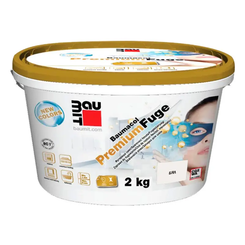 ФУГИРАЩА СМЕС БАУМАКОЛ ПРЕМИУМ BAUMIT БЯЛ