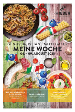 Entdecke - Hieber's Frischecenter: Meine Woche gültig ab dem 03.08.2025