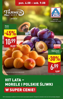 Pogląd oferty "Aldi - Aldi Morele Śliwki ważne do 9.08" - ważna od 03.08.2025