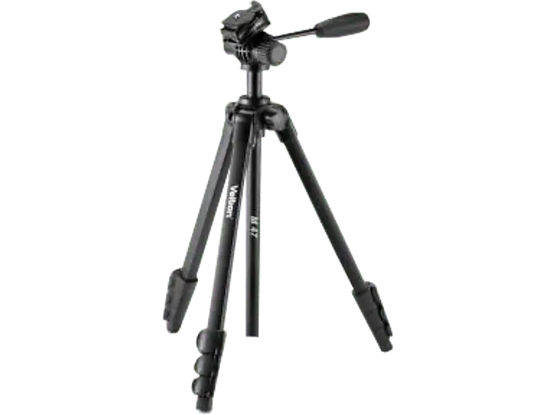 Velbon Stativ M47 inkl. Fluidkopf, schwarz, Alu