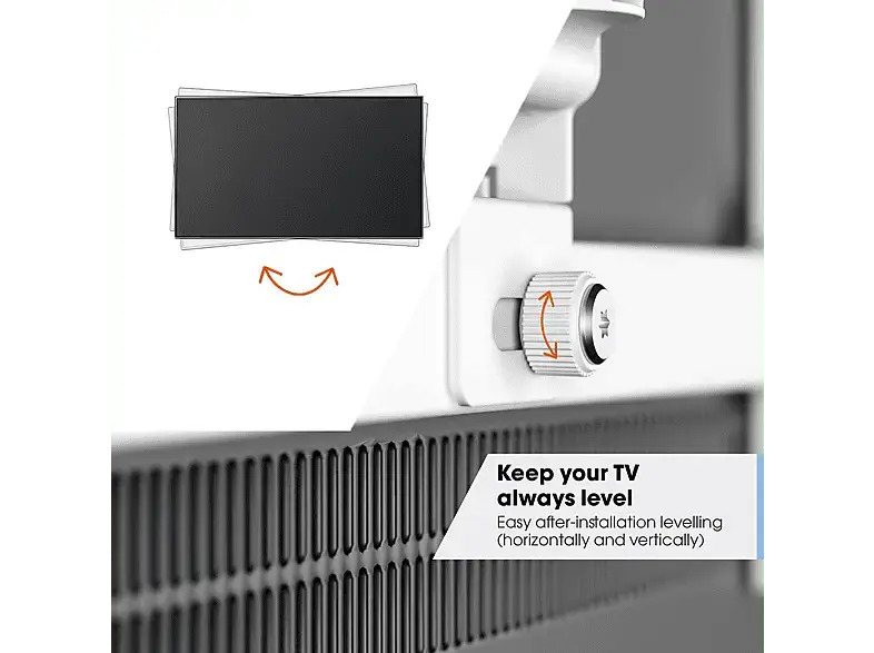 Vogels TVM 3645 Schwenkbare TV-Wandhalterung, weiß