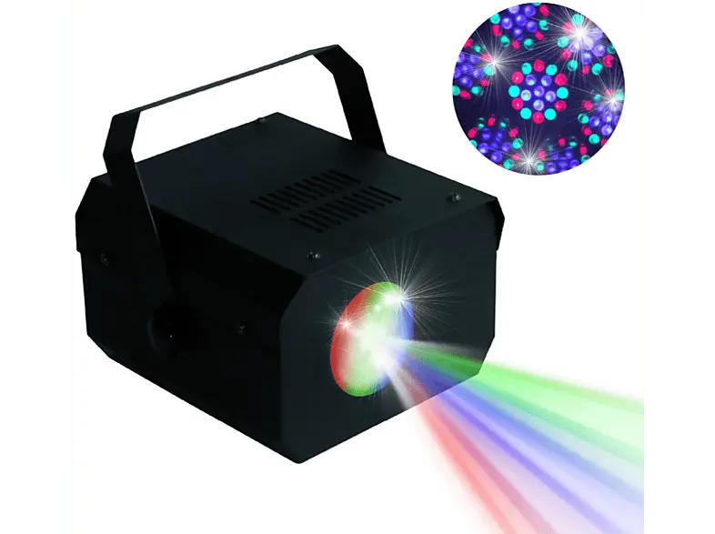 Patryfunlights Sound-aktive und geschwindigkeitsgesteuerte Moonflower Disco Lampe; Party Beleuchtung