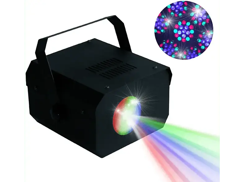 Patryfunlights Sound-aktive und geschwindigkeitsgesteuerte Moonflower Disco Lampe; Party Beleuchtung