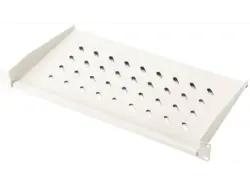 digitUS Fachboden festeinbau für Schränke ab 300 mm Tiefe, grau (RAL 7035); Fachboden----Fachboden