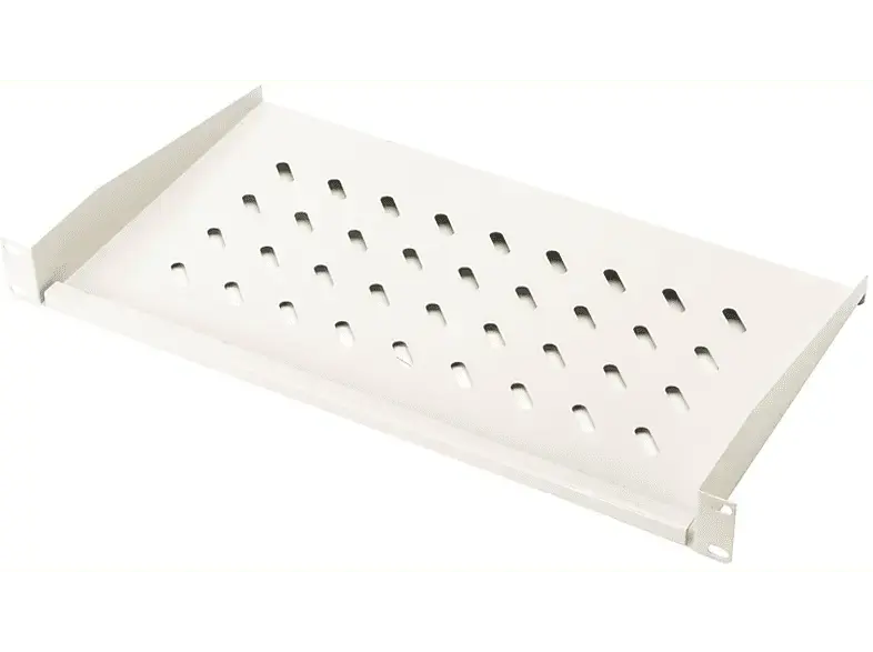 digitUS Fachboden festeinbau für Schränke ab 300 mm Tiefe, grau (RAL 7035); Fachboden----Fachboden