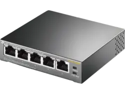 TP-Link TL-SG1000 Desktop Gigabit Switch, schwarz (TL-SG1005P)