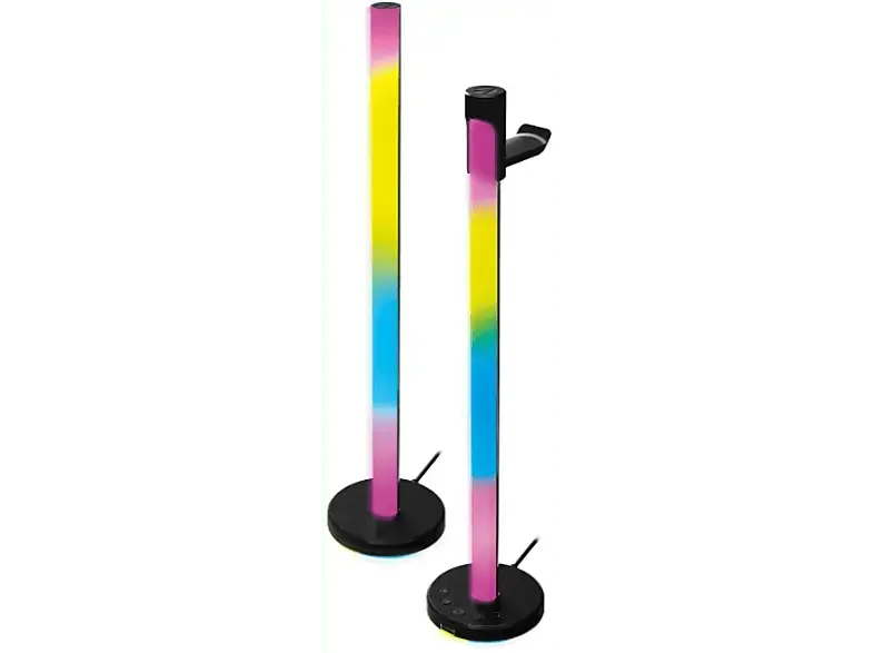 Stealth LED Light-Up Desktop Lichtsäulen; Tischleuchte