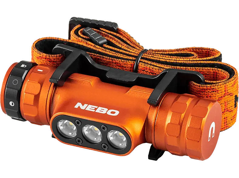 Nebo Taschen- und Stirnlampe Master-Serie HL1000; Taschenlampe