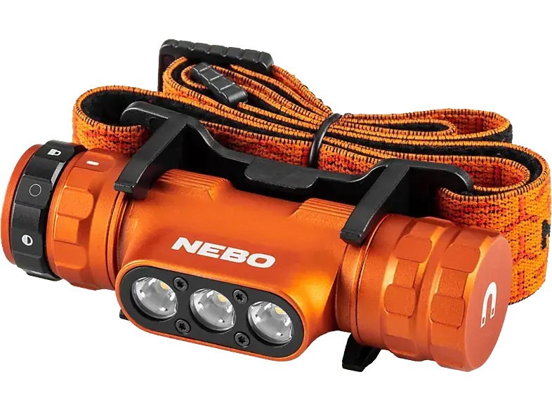 Nebo Taschen- und Stirnlampe Master-Serie HL1000; Taschenlampe