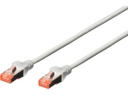 digitUS Patchkabel, Kat. 6, S/FTP, 15m, grau; Patchkabel----Patchkabel