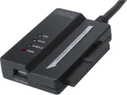 digitUS USB 3.0 IDE & SATA-Kabel for Business, Schwarz; IDE Adapter----IDE Adapter
