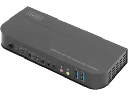 digitUS KVM Switch for Business, HDMI; Switch----Switch