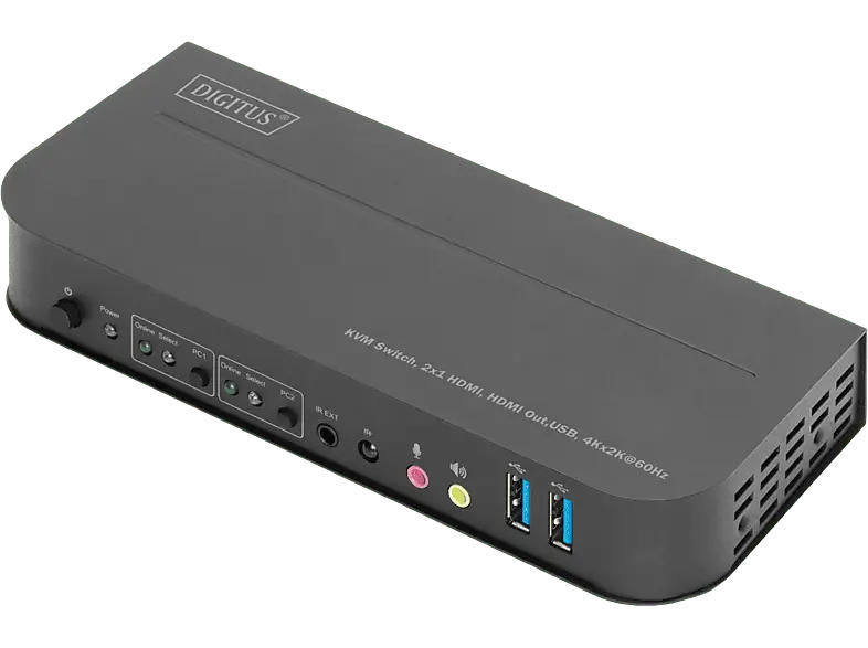 digitUS KVM Switch for Business, HDMI; Switch----Switch