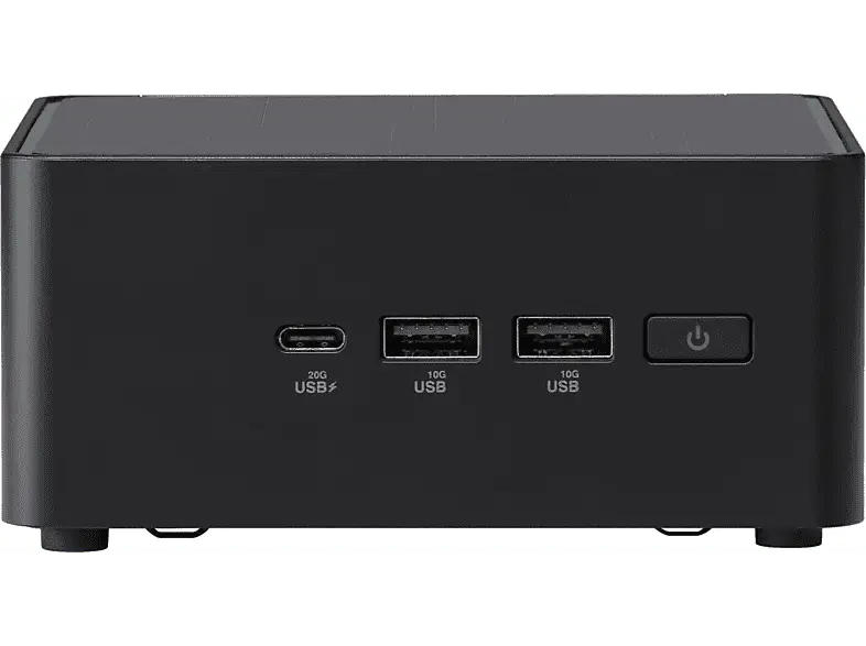 ASUS NUC 14 Pro RNUC14RVHI300002I Mini PC (Barebone), Intel® Core™ 3 Prozessor 100U, 0 GB RAM SSD, Arc™ Onboard Graphics, Kein Betriebssystem, Schwarz