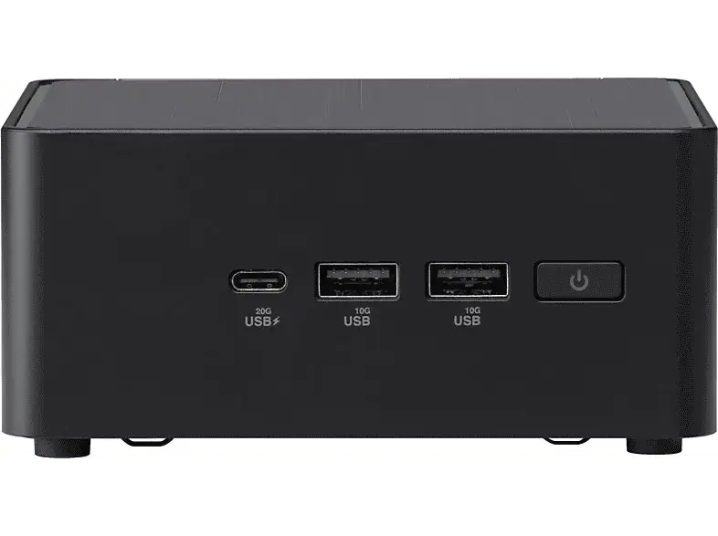 ASUS NUC 14 Pro RNUC14RVHV500002I Mini PC (Barebone), Intel® Core™ Ultra 5 Prozessor 135U, Arc™ Onboard Graphics, Kein Betriebssystem, Schwarz