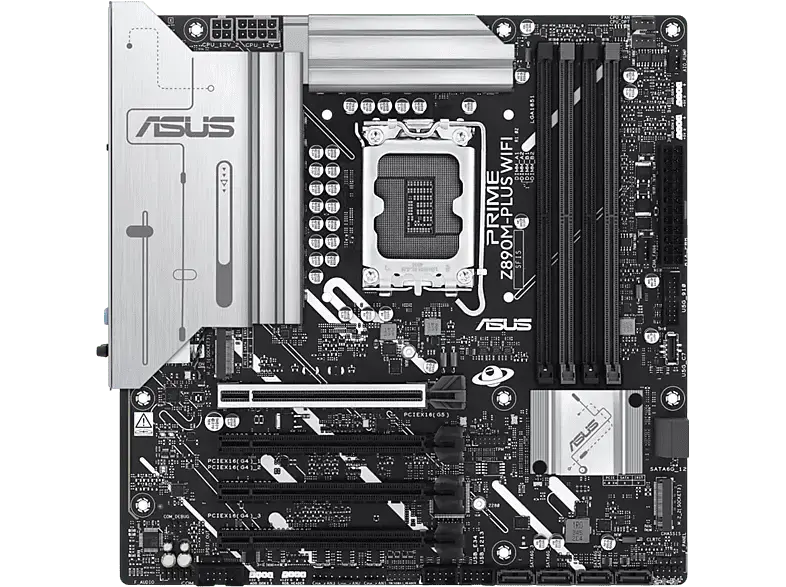 ASUS Prime Z890M-PLUS WIFI Mainboard, Intel Z890 , micro ATX, DDR5, PCIe 5.0, Wi-Fi 7